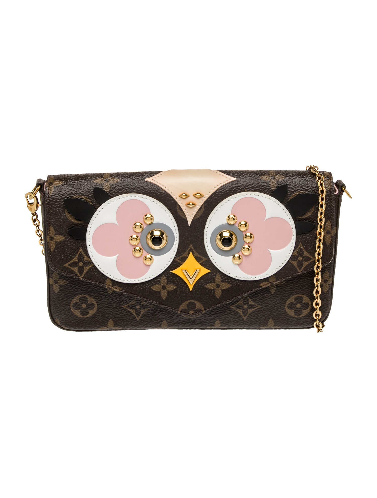 Louis Vuitton LV Monogram Lovely Birds Pochette Felicie